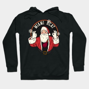 Santa Claus Loves Miami Heat Hoodie